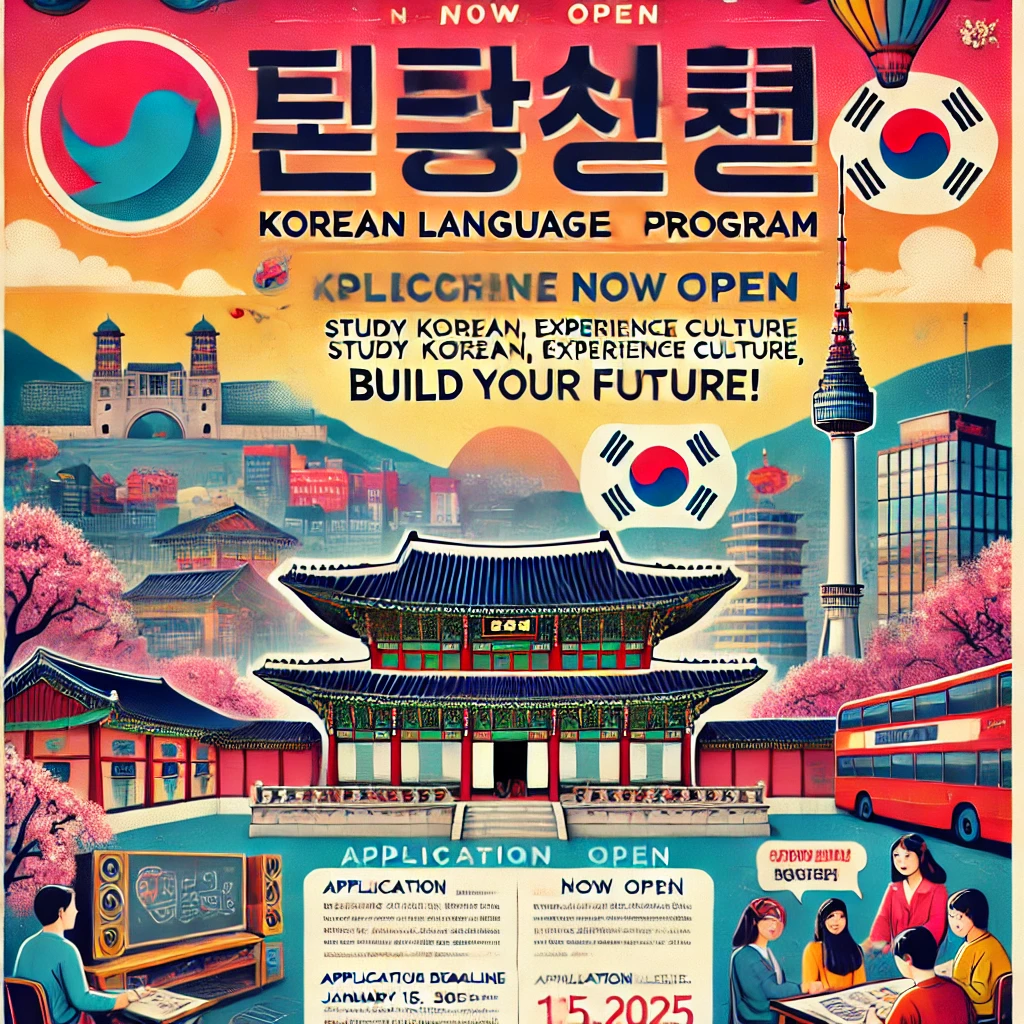 Study Korean Language in South Korea – Applications Open Now!